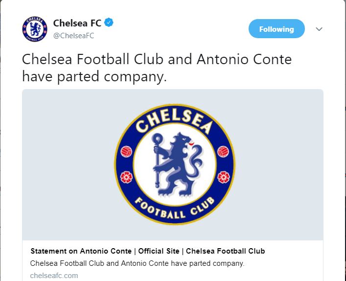 Antonio Conte, Official Site
