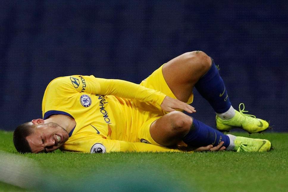  Eden  Hazard  gives injury  update after picking up ankle 