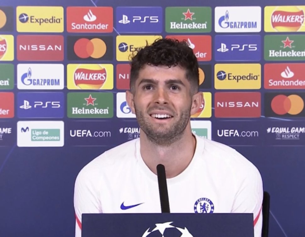 Christian Pulisic names the former Chelsea player he looks up to