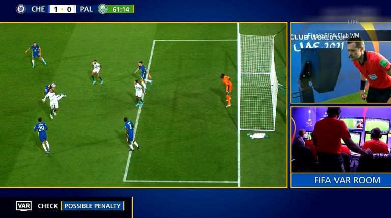  Video Harsh Penalty Allows Palmeiras To Equalise Chelsea News