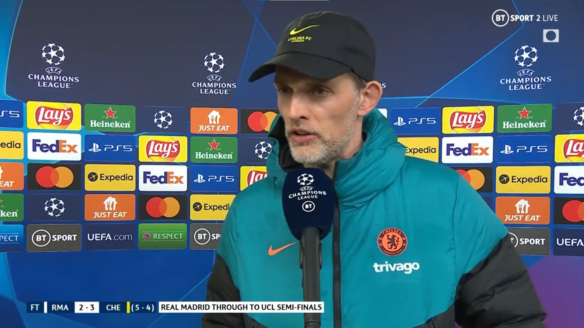 Video Tuchel Says Referee Was 51 Towards Real Madrid Chelsea News 2416