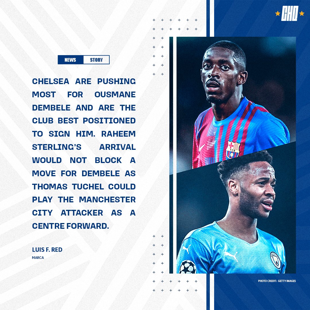 (Image) "Would not block" Chelsea pushing to sign two forwards