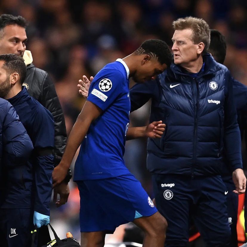 (Image): Chelsea defender's social media post hints at serious injury ...