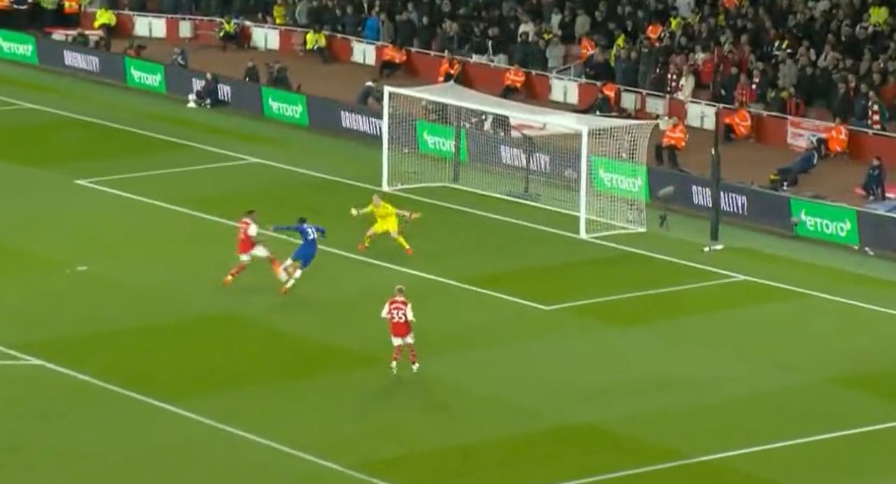 (Video): Noni Madueke Scores First Chelsea Goal After Clever Run Behind ...